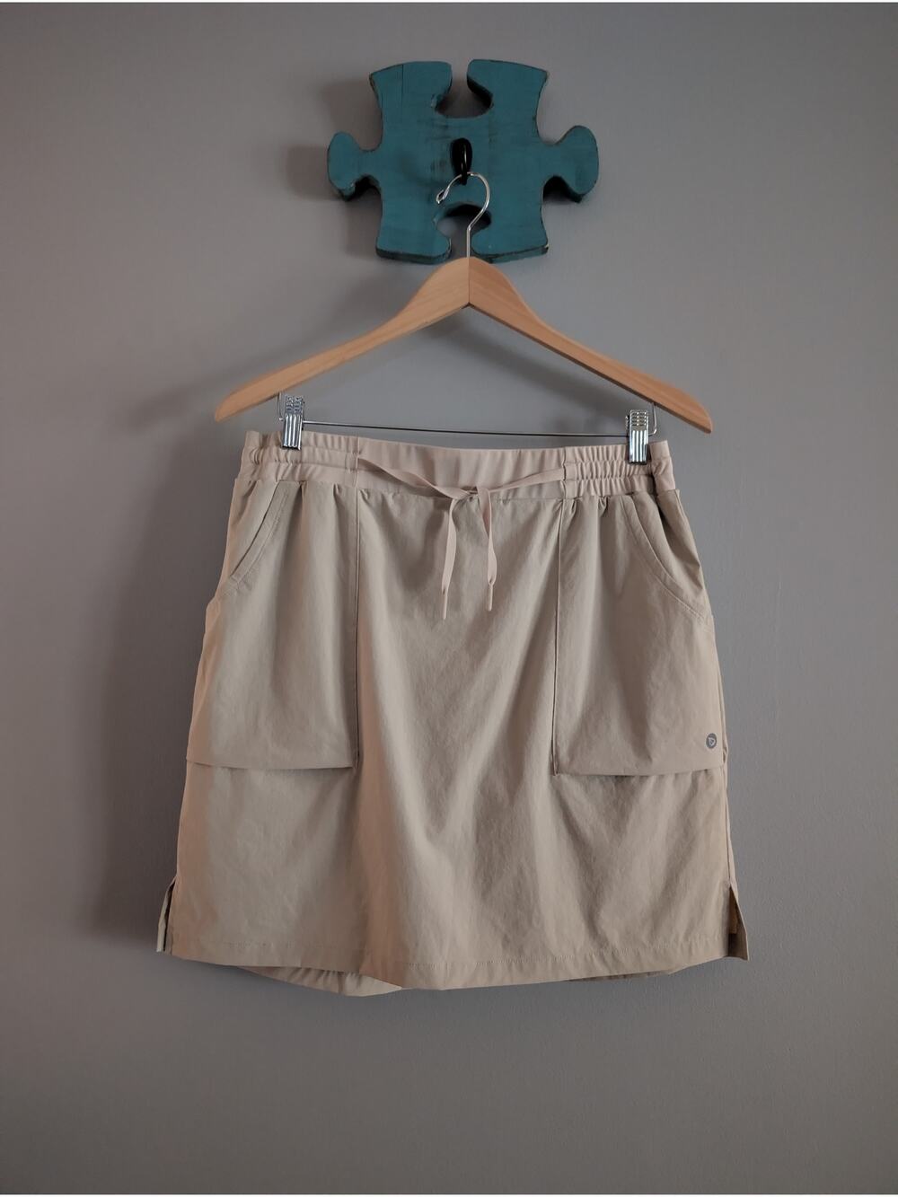 BALEAF Women's Golf Skort Knee Length Skirt Large